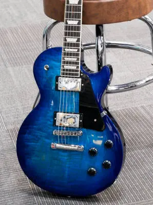 Gibson - Les Paul Studio Session Electric Guitar with Softshell Case - Cobalt Burst